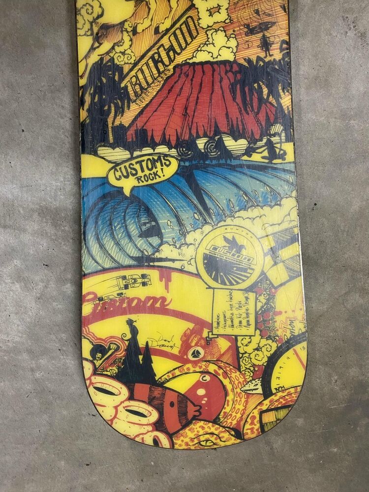 Burton Snowboard Custom 58 B1306 10Th Anniversary Model 158cm