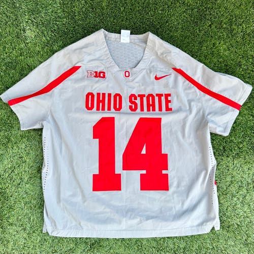 *GAME WORN* Tre Leclaire Ohio State Jersey