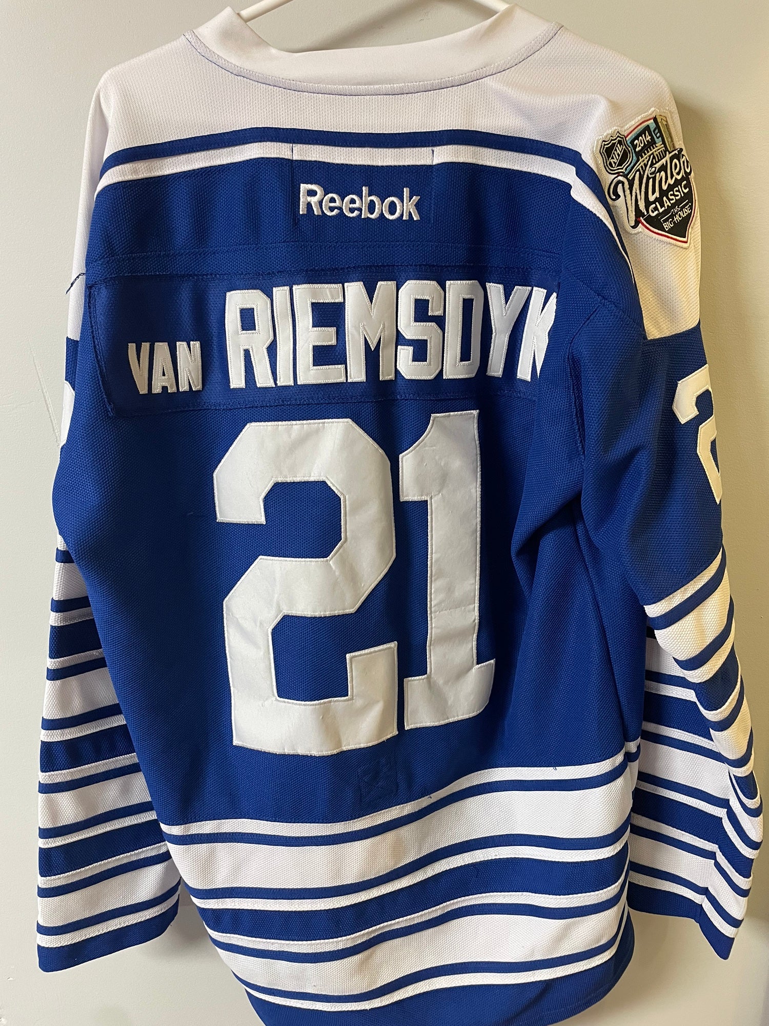 Toronto Maple Leafs 2014 Winter Classic Jersey James Van Riemsdyk
