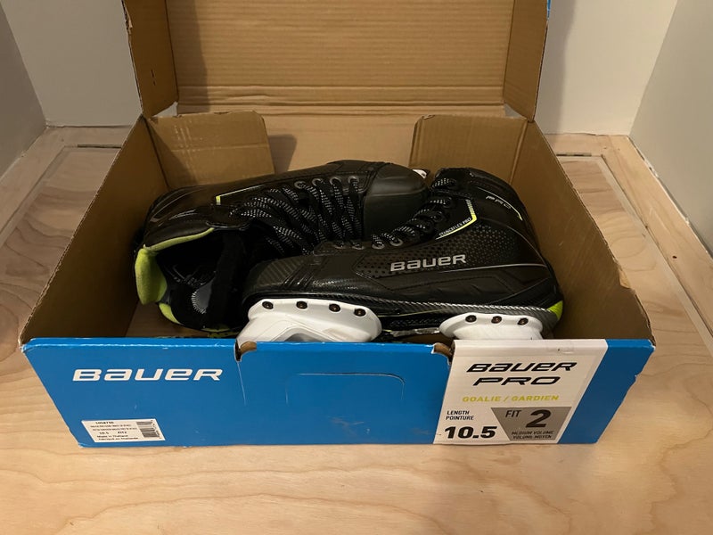 Bauer Pro Goalie Skates (Size 10.5, Fit 2)