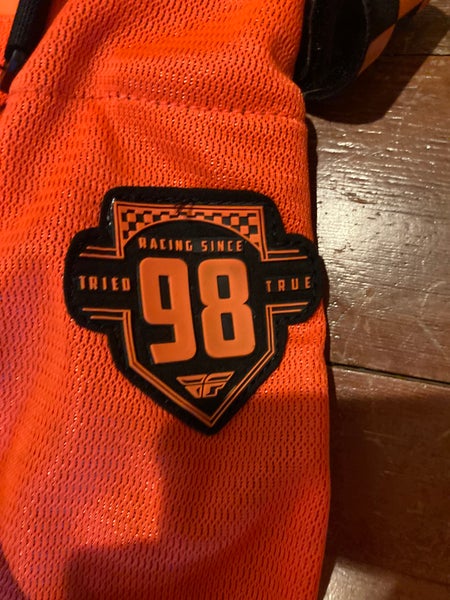 Orange Used Adult Unisex Fly Racing Pants