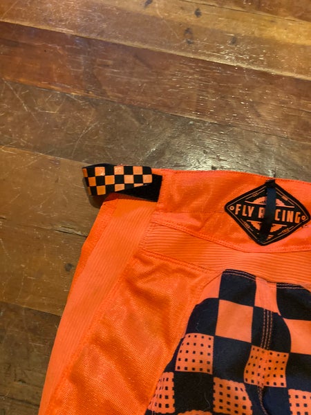 Orange Used Adult Unisex Fly Racing Pants