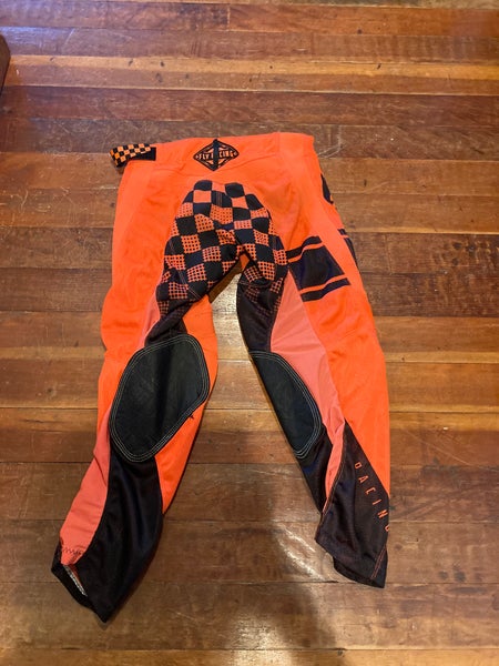 Orange Used Adult Unisex Fly Racing Pants