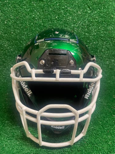 Adult XL - Schutt F7 VTD Football Helmet - Green Chrome