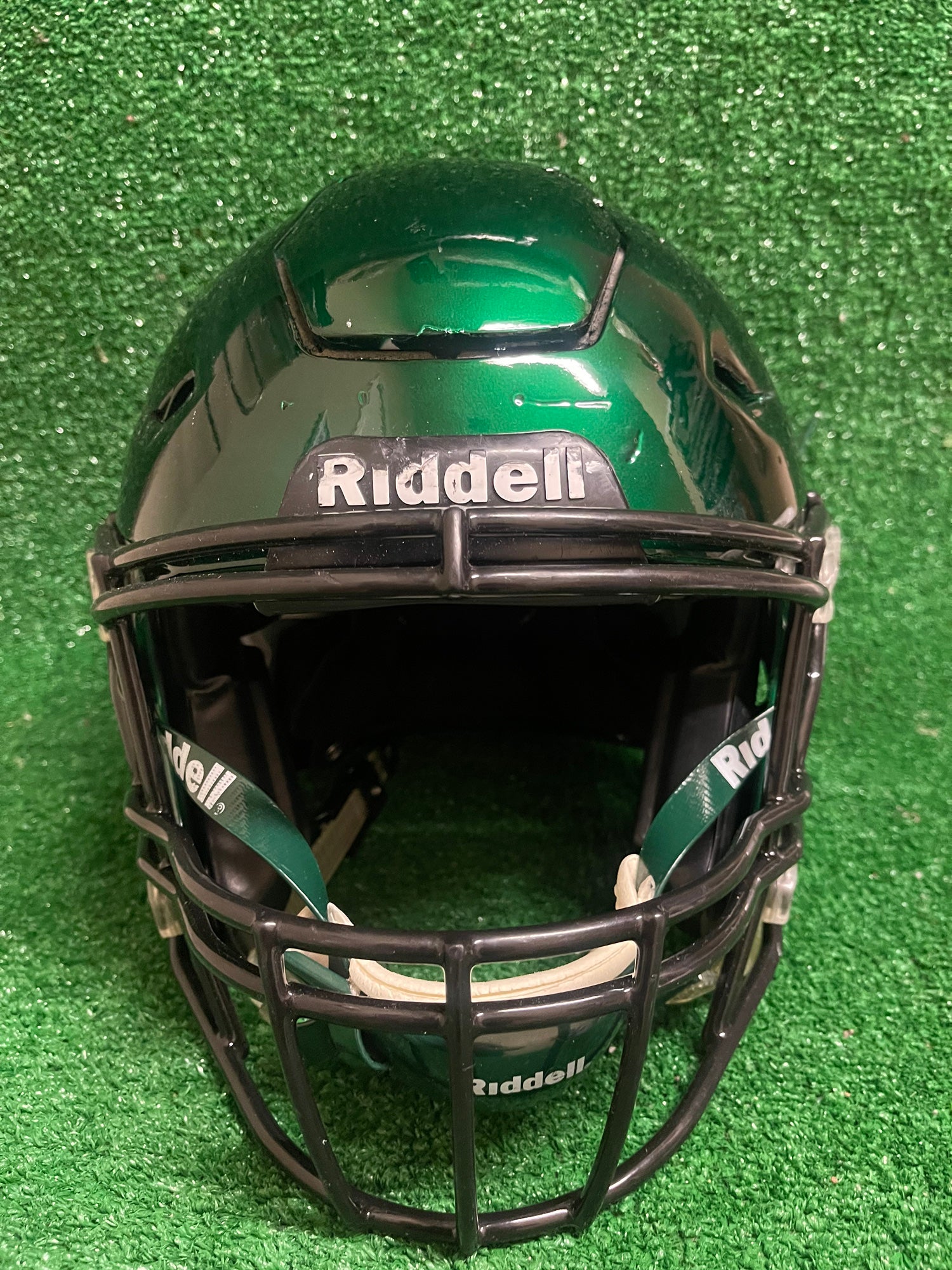 Riddell Speedflex Matte Black With Red Helmet