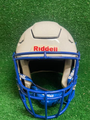 Adult Medium - Riddell Speedflex Football Helmet - White Sparkling