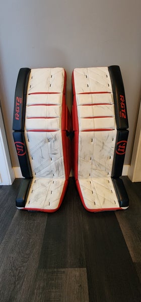 Used 34" Warrior Ritual GT2 Goalie Leg Pads