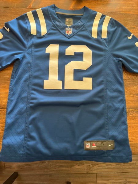 Mens Indianapolis Colts Andrew Luck Nike White Alternate Game Jersey