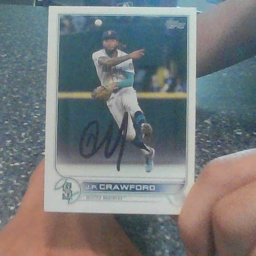 J.P. Crawford Autographed 2022 Topps