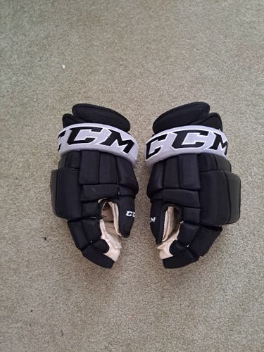 Used LA Kings CCM HG97 Gloves 14" Pro Stock