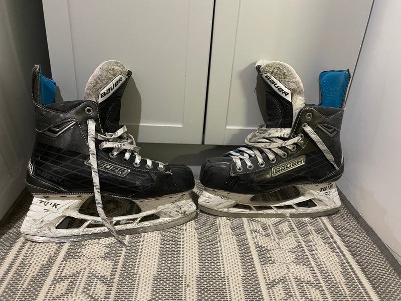Used Bauer Extra Wide Width Size 7.5 Nexus 8000 Hockey Skates