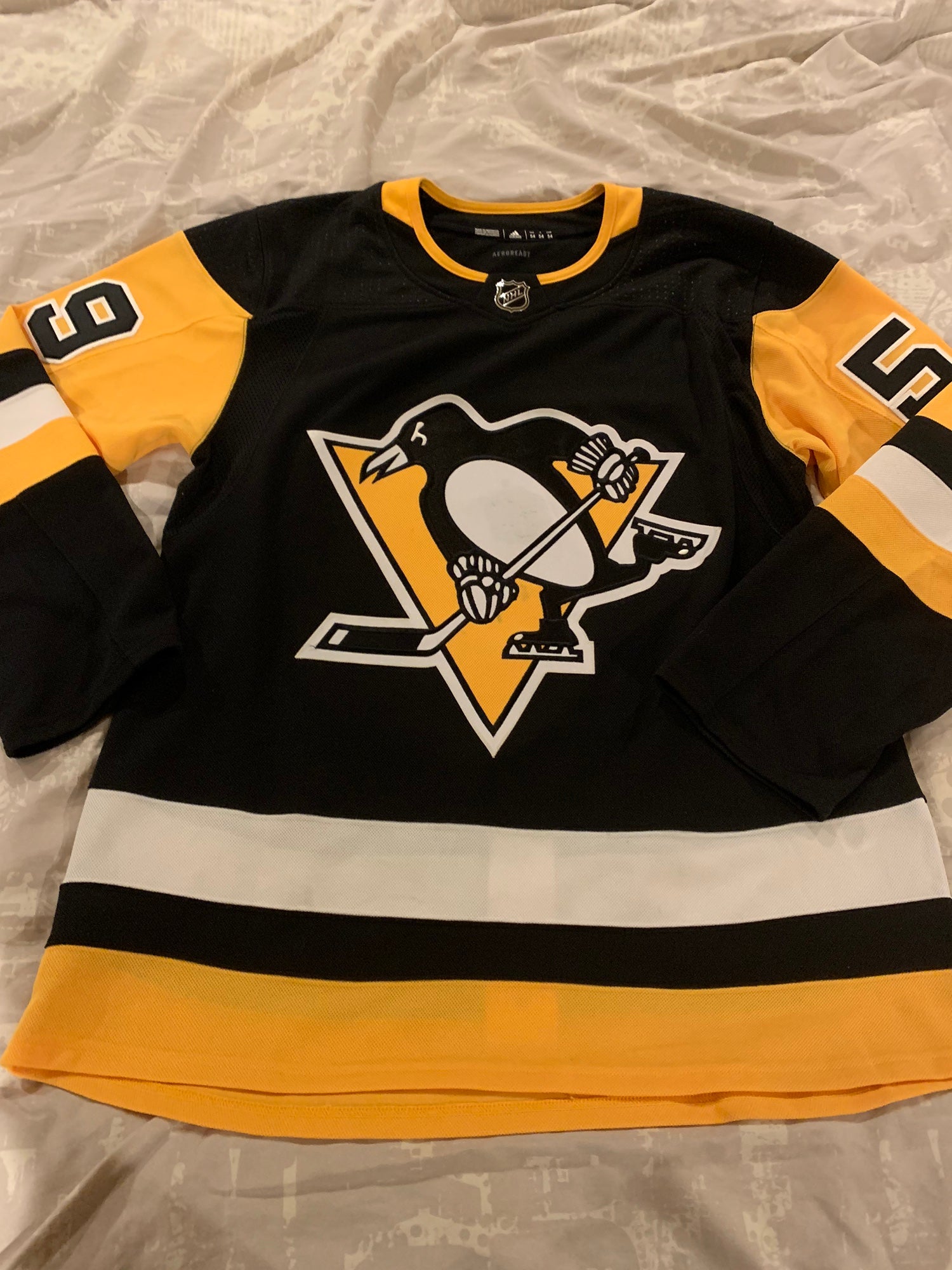 Adidas Jake Guentzel Pittsburgh Penguins 2023 NHL Winter Classic