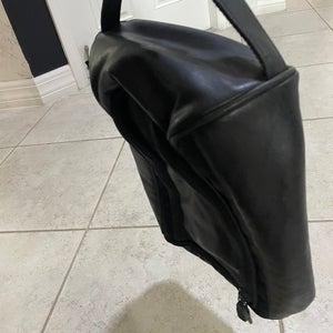 Leather shoe bag