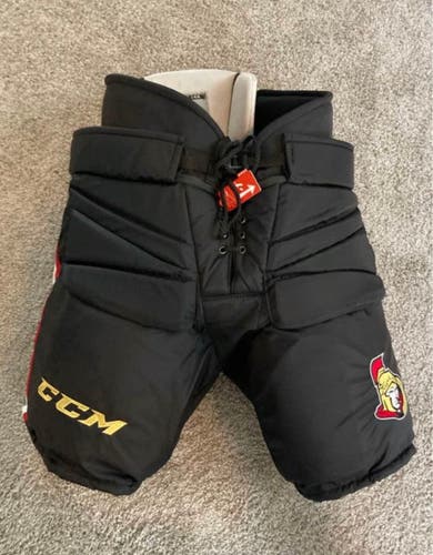Small CCM HPG 14A Hockey Goalie Pants Ottawa Pro Stock