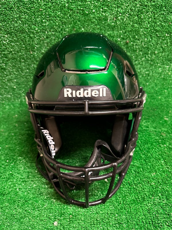 Adult Medium - Riddell Speedflex Football Helmet - Chrome Green