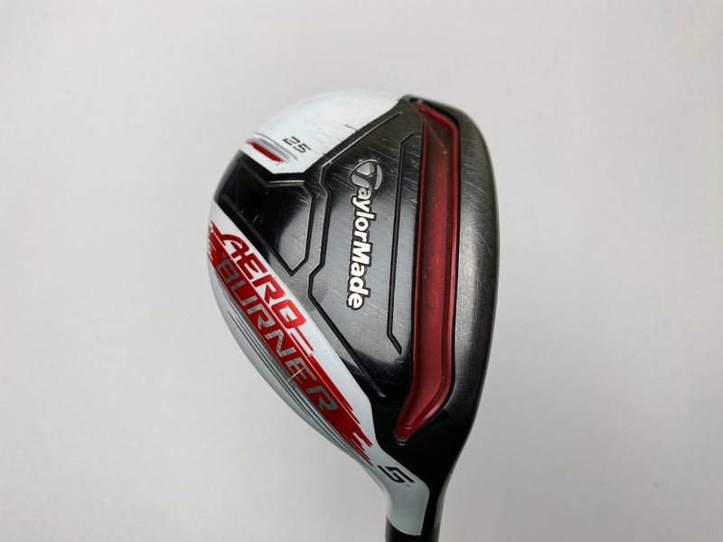 Taylormade AeroBurner 5 Hybrid 25* Matrix Speed Rul-Z 70g Stiff Graphite Mens RH