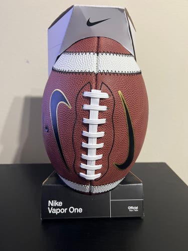 Nike Vapor One 2.0 Official Size High School Football NFHS approved Leather