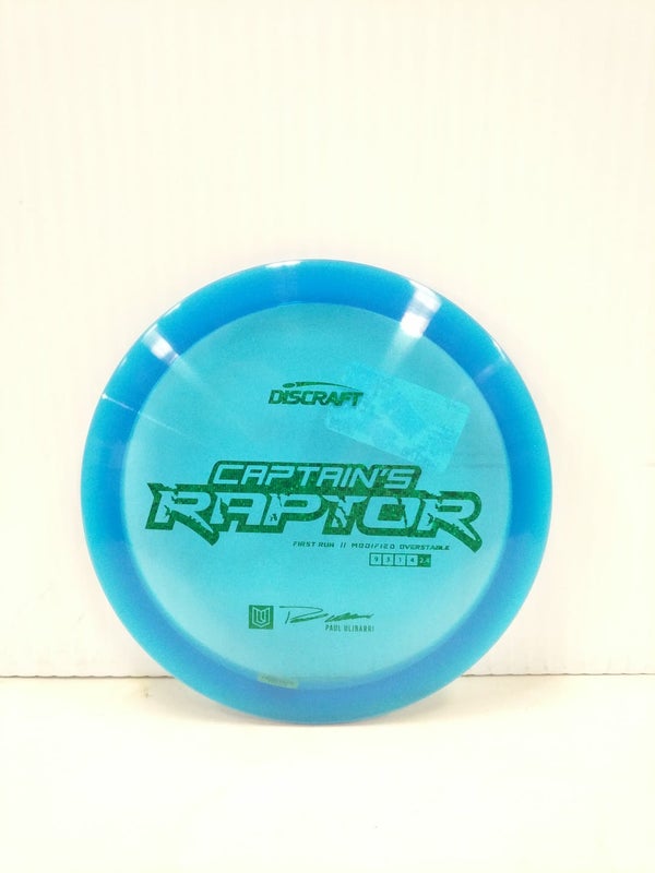 Used Discraft Captains Raptor 174g Disc Golf Drivers