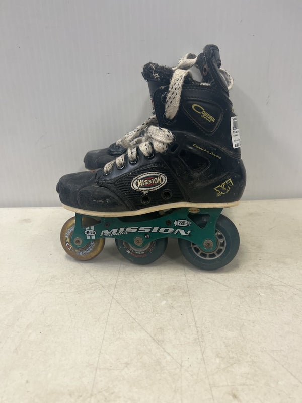 Used Mission Youth 13.0 Roller Hockey Skates