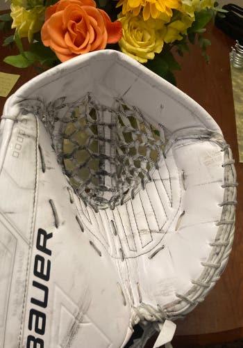 Bauer Supreme Mach Goalie Glove Used