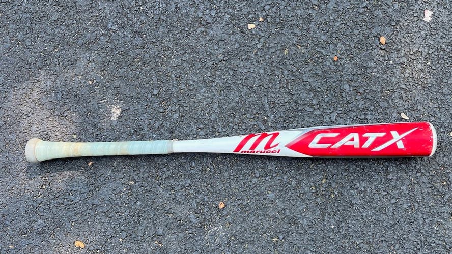 Used BBCOR Certified Marucci Alloy CAT X Bat (-3) 27 oz 30"