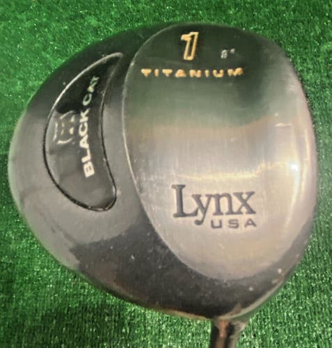 Lynx Black Cat Titanium Driver 9 Degrees RH Unifiber Regular Graphite 45.5 Inch