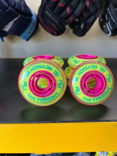 Revision Variant Plus Indoor Wheels 76MM 80MM (8 Pack) NEW COLOR