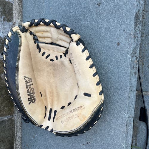 Used Right Hand Throw All Star Catcher's Pro elite Baseball Glove 31.5"