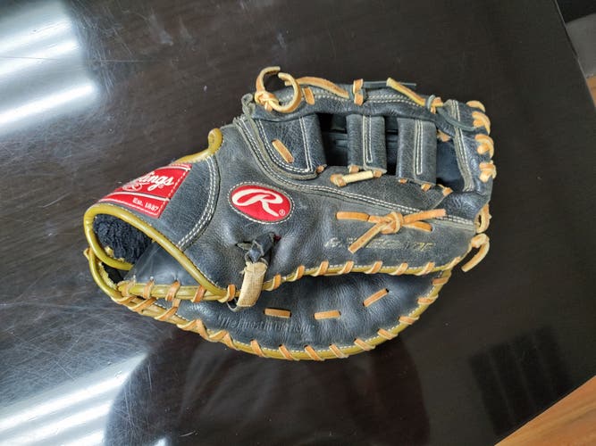 Used Rawlings Right Hand Throw First Base Renegade Baseball Glove 13"