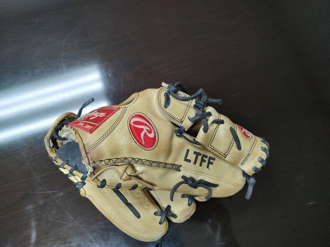 Used Rawlings Right Hand Throw Infield Pro Preferred Baseball Glove 12"