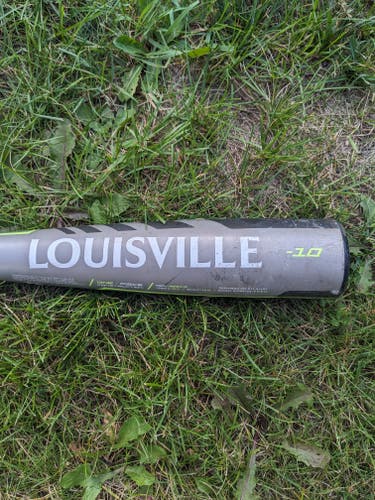 Used 2021 Louisville Slugger Alloy Omaha Bat (-10) 19 oz 29"