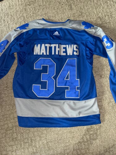 Auston Mathews Maple Leafs Reverse Retro Jersey