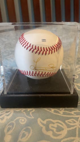 2016 Authentic Luis Severino Signature on an Official Minor League Baseball
