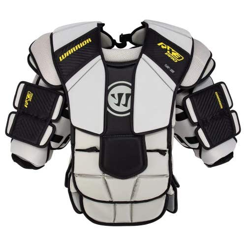 New Warrior Ritual X3 Pro SR senior small ice hockey goalie chest/arm protector