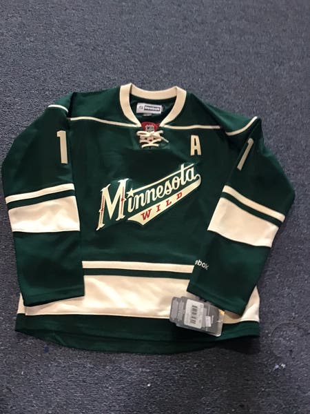NWT Minnesota Wild Womens Medium Reebok Jersey #11 Parise