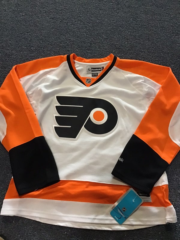 Philadelphia Flyers NHL Adidas MiC Team Issued Alternate Jersey Size 5 –  Wave Time Thrift