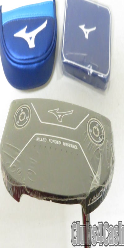 Mizuno M Craft VI Putter Mallet Blue ION 35" +Cover & Weight Kit CLEAN SidelineSwap