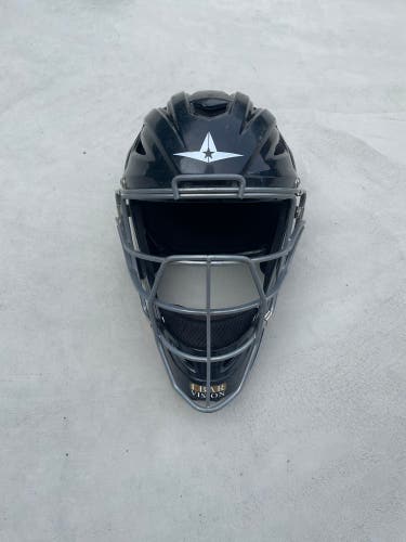 Used All Star MVP2510 Catcher's Mask - Navy