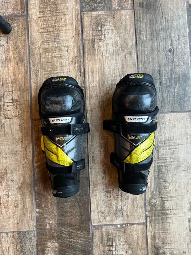 Bauer Supreme Ultrasonic Shin Pads - Youth Medium