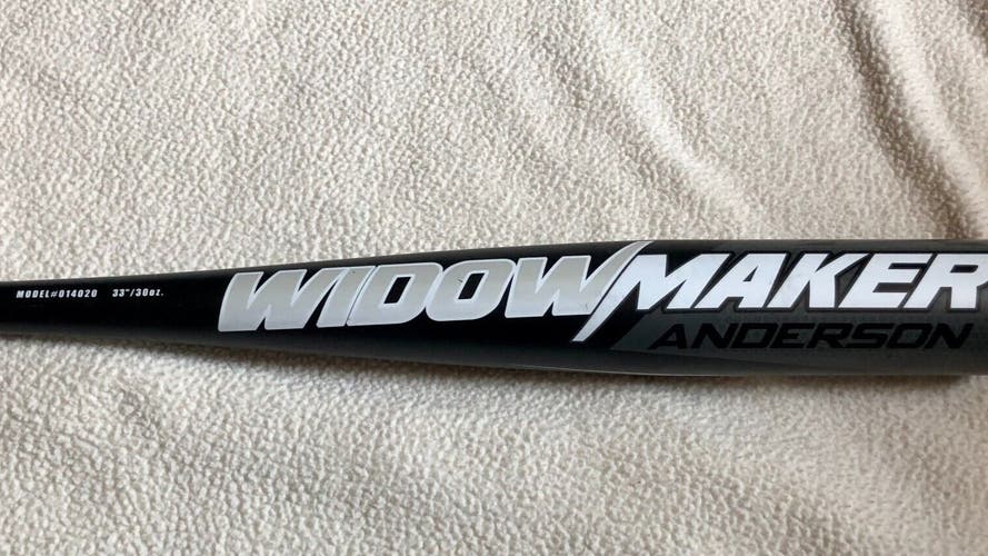 Bat Digest Platinum 2021 ANDERSON WIDOWMAKER-less than 20 hits * BBCOR - 33/30