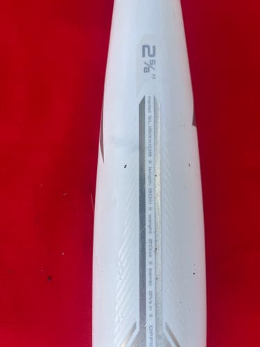 JUICED! USSSA Certified Easton Ghost X Whiteout Bat (-10) 20 oz 30"