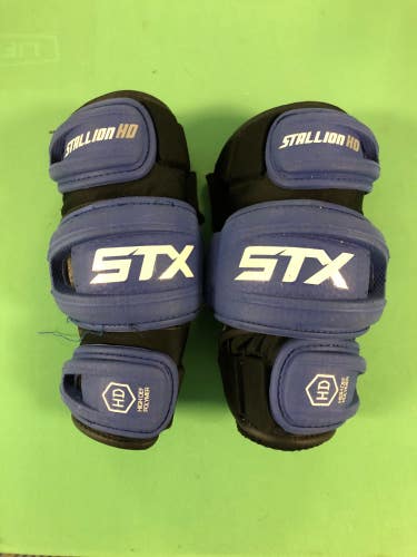 Used STX Stallion HD Lacrosse Arm Pads (Size: Medium)