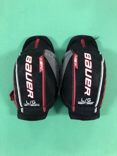 Used Youth Bauer NSX Hockey Elbow Pads (Size: Large)
