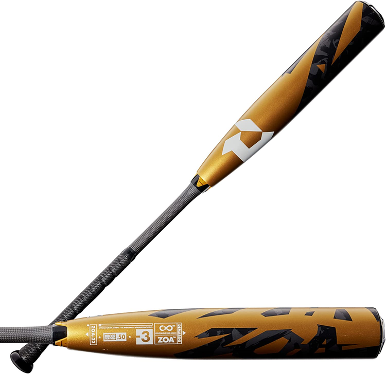 DeMarini 2022 Zoa (-3) BBCOR Baseball Bat - 33"/30 oz
