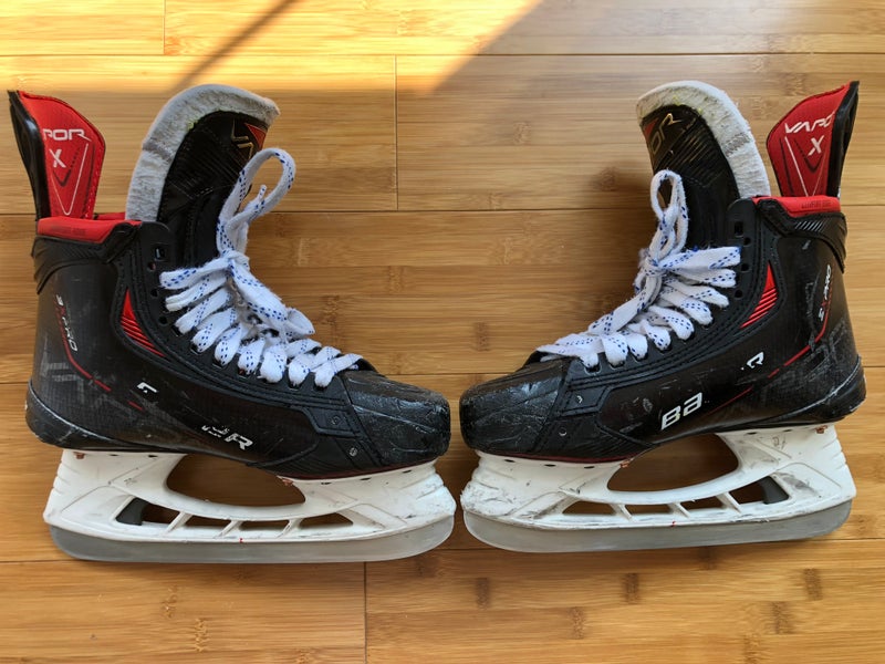Used Bauer Wide Width Size 6.5 Vapor 3X Pro Hockey Skates