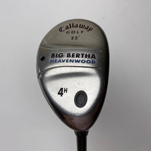 Callaway Big Bertha Heavenwood 4 Hybrid 23* Big Bertha Gems 55 Ladies Womens RH