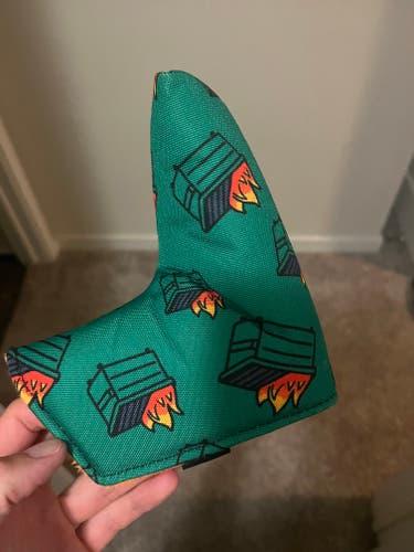 Cayce Golf Putter Cover - Dumpster Fire -New