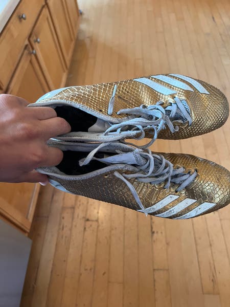 adidas“adizero 5 STAR 8.0“ホワイト/ゴールド Lサイズ adidas“adizero 5 STAR 8.0“ホワイト/ゴールド Lサイズ スポーツ