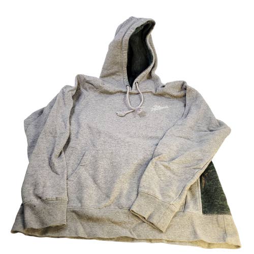The Hundreds Adult Unisex Hoodie - Grey Hooded Sweatshirt Size Large