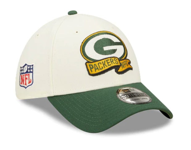 Green Bay Packers New Era 2022 Official Sideline Historic 9FIFTY Cap